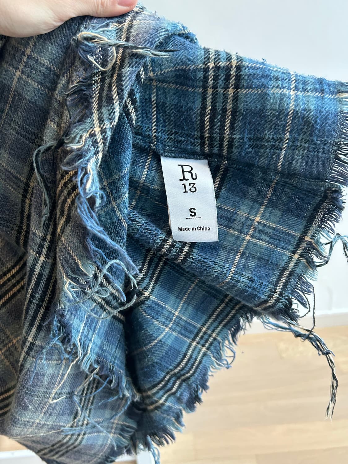 r13 체크 원피스 상품이미지5