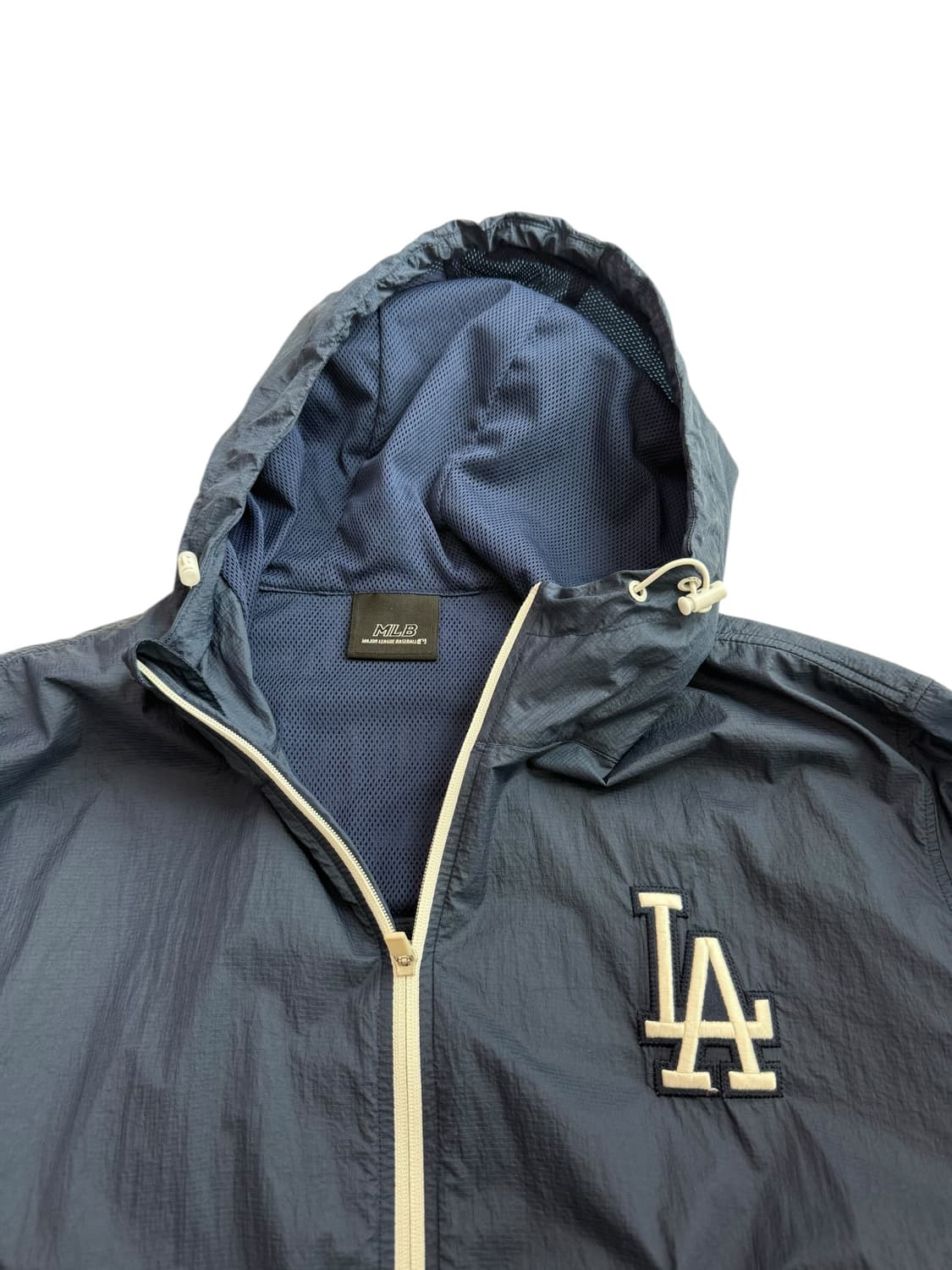 MLB 네이비 후드 바람막이 상품이미지8