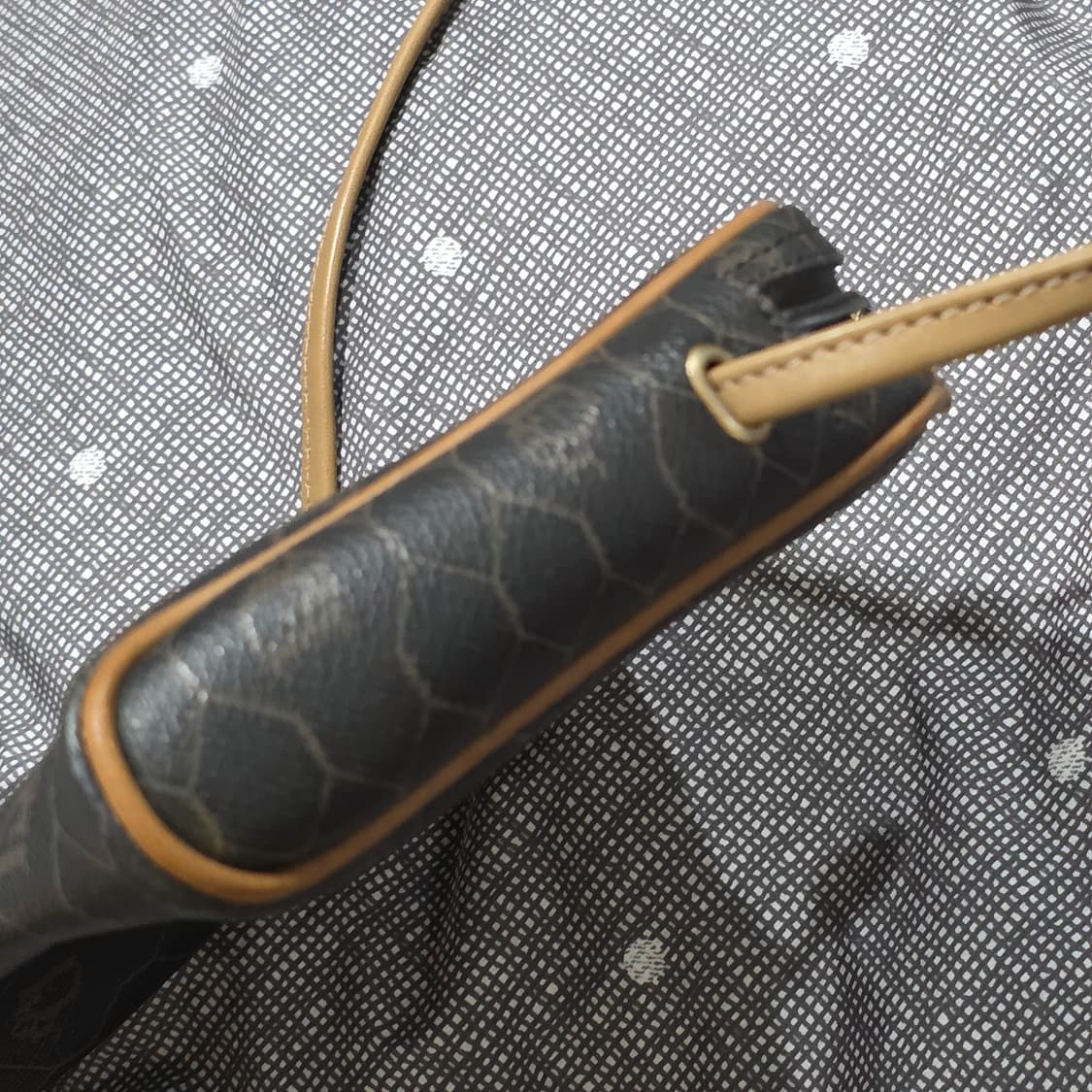 디올 빈티지 허니콤 숄더백 겸 크로스백 상품이미지5