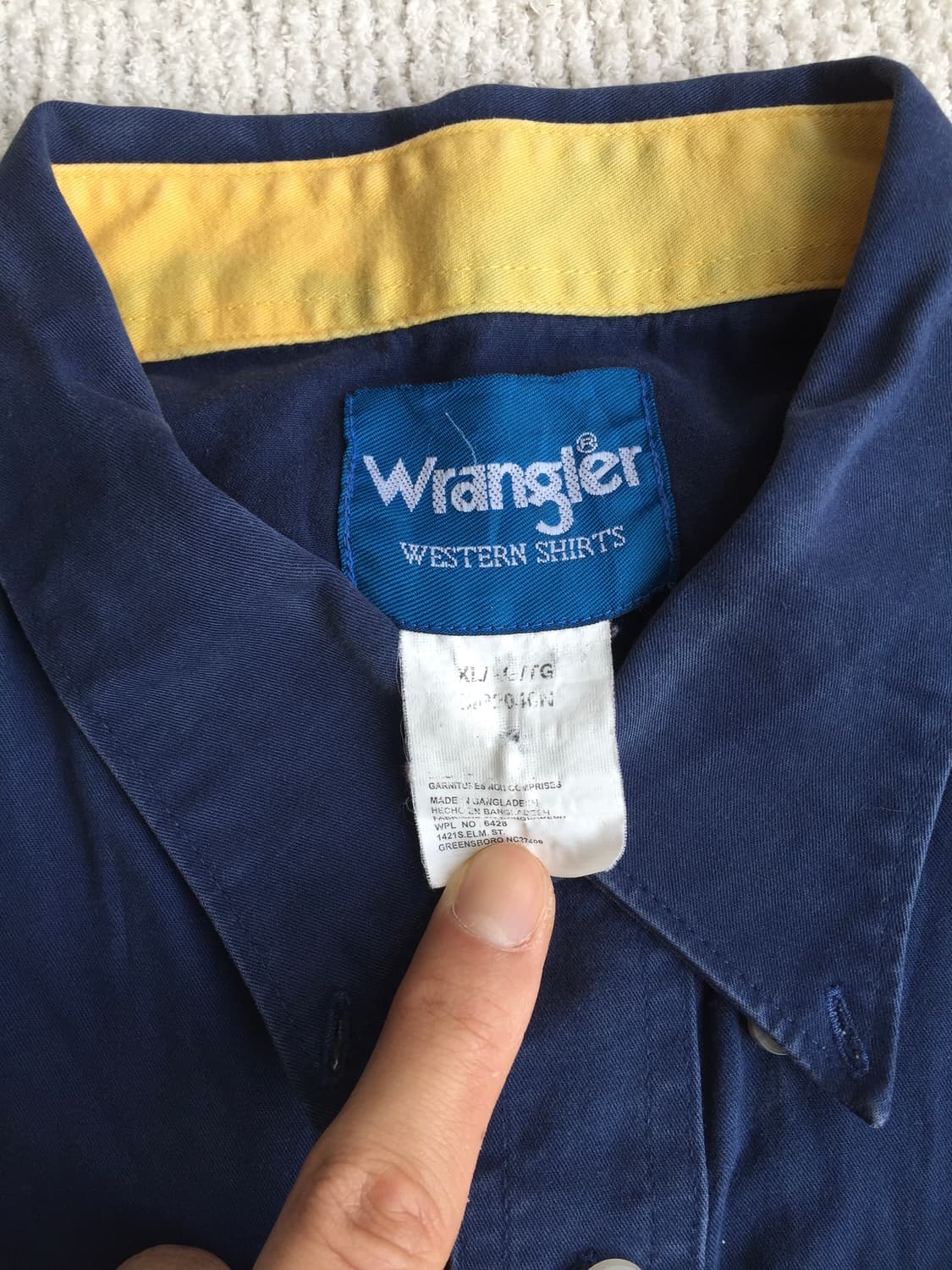 Wrangler 웨스턴 셔츠 상품이미지3