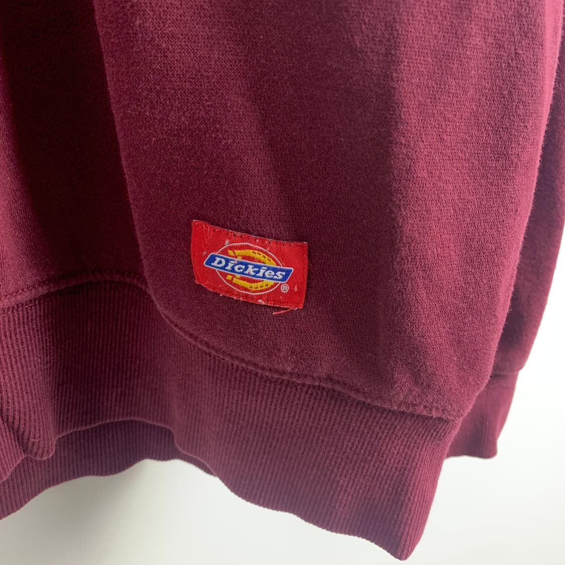 디키즈 y2k 와투케 버건디 맨투맨 상품이미지5