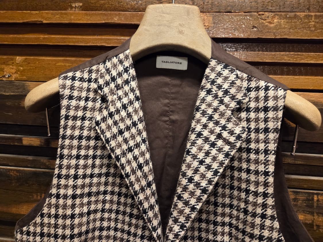 딸리아또레 트위드 베스트 상품이미지2