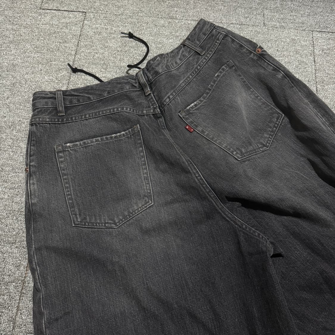 니들스 hd 12oz 데님 흑청 M 상품이미지4
