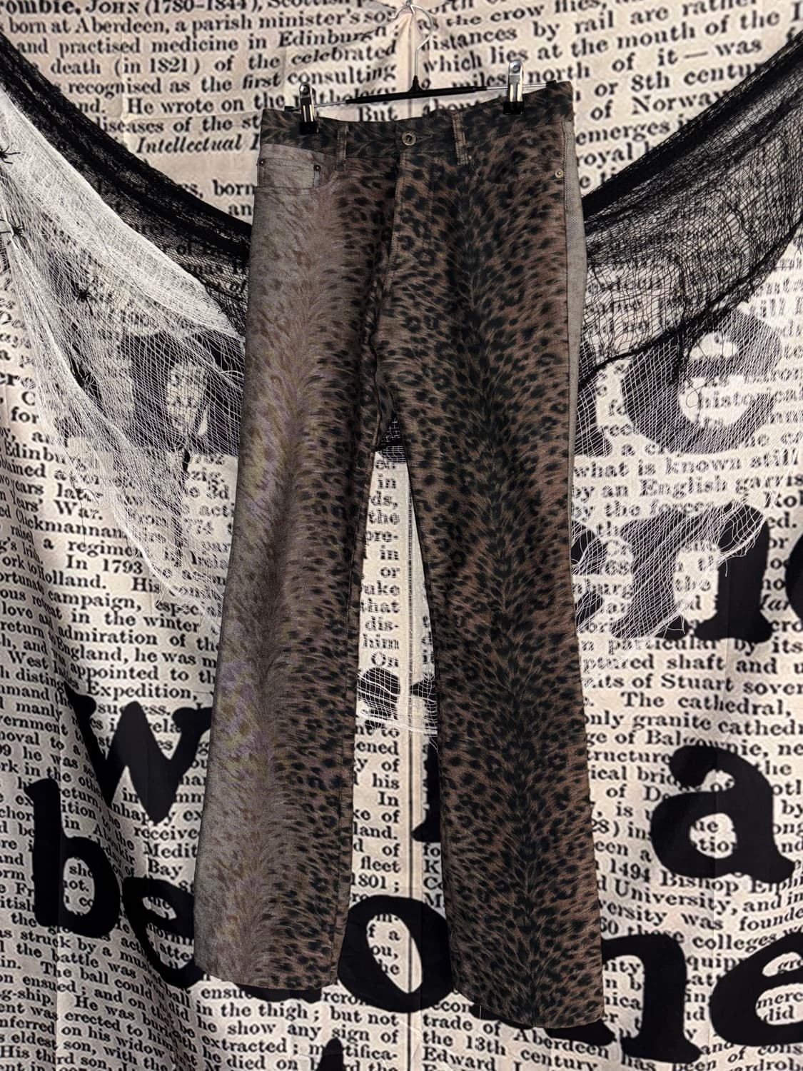 5351 pour les hommes loopard boots cut  상품이미지1