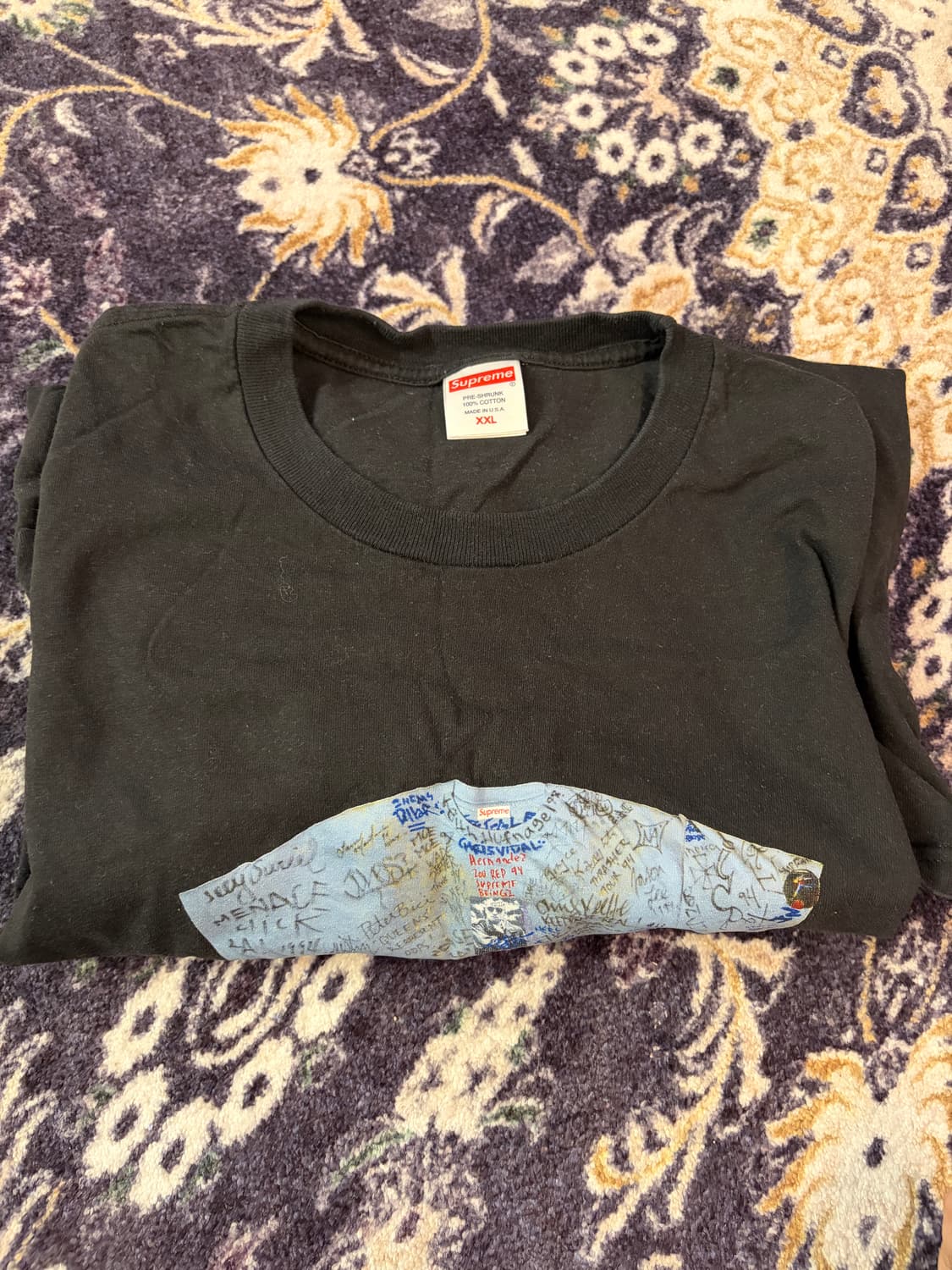 Supreme 30th Anniversary Tee black xxl 상품이미지1