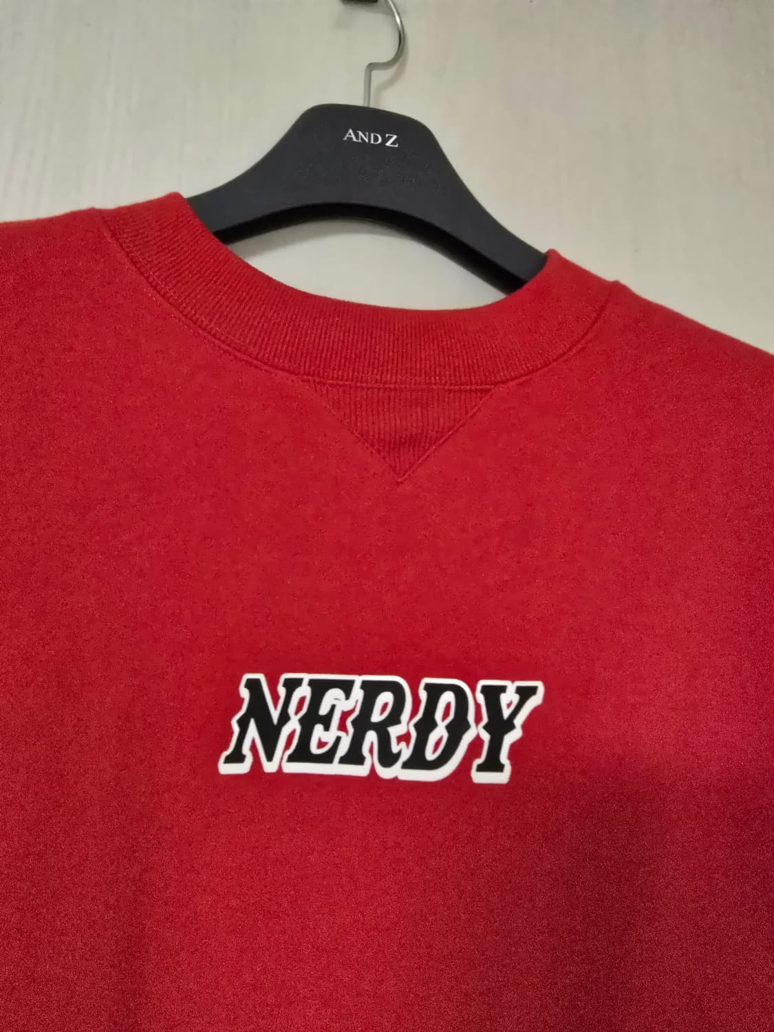 널디 오버핏 기모 도톰 맨투맨 L 상품이미지8