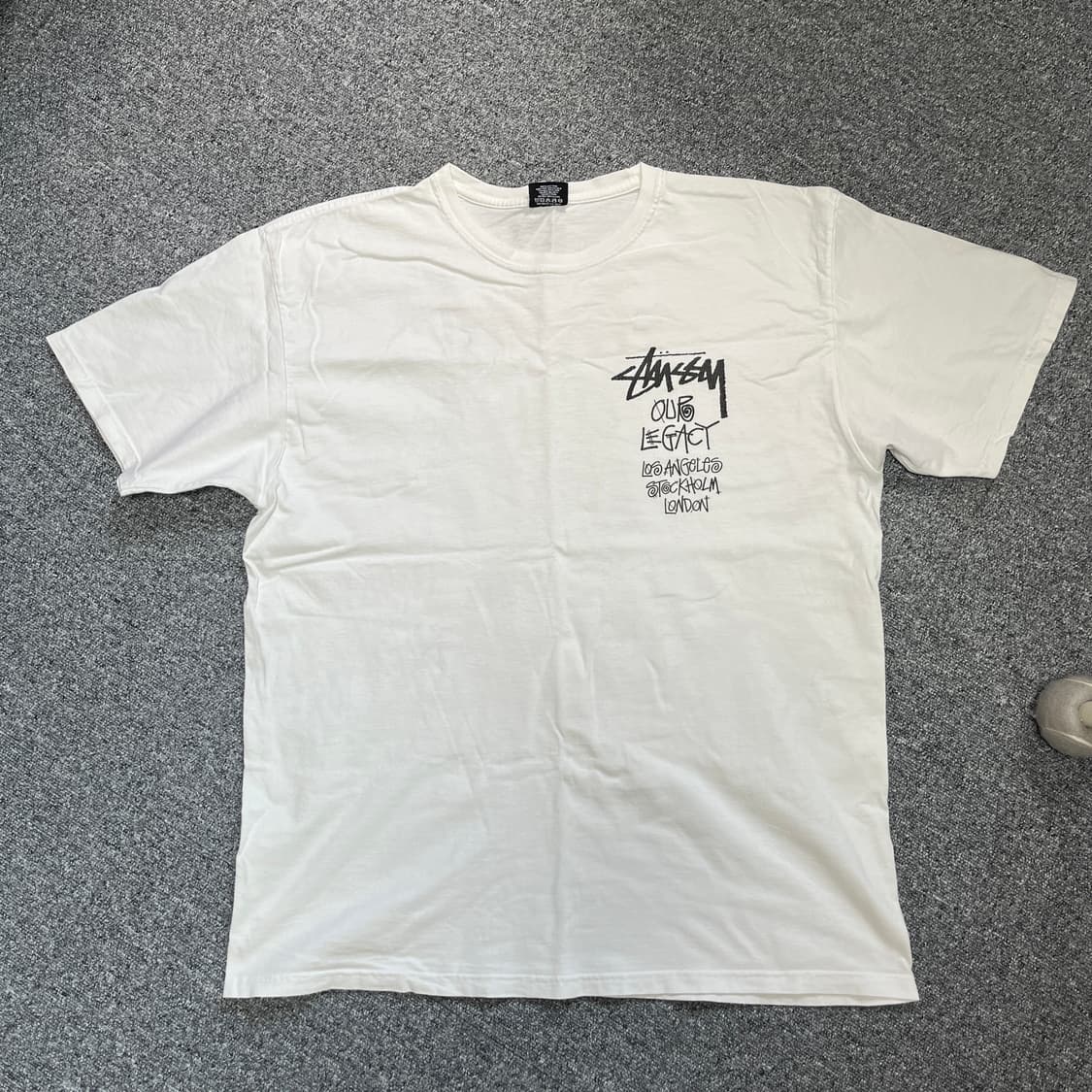 [L]스투시 아워레가시 반팔 상품이미지1