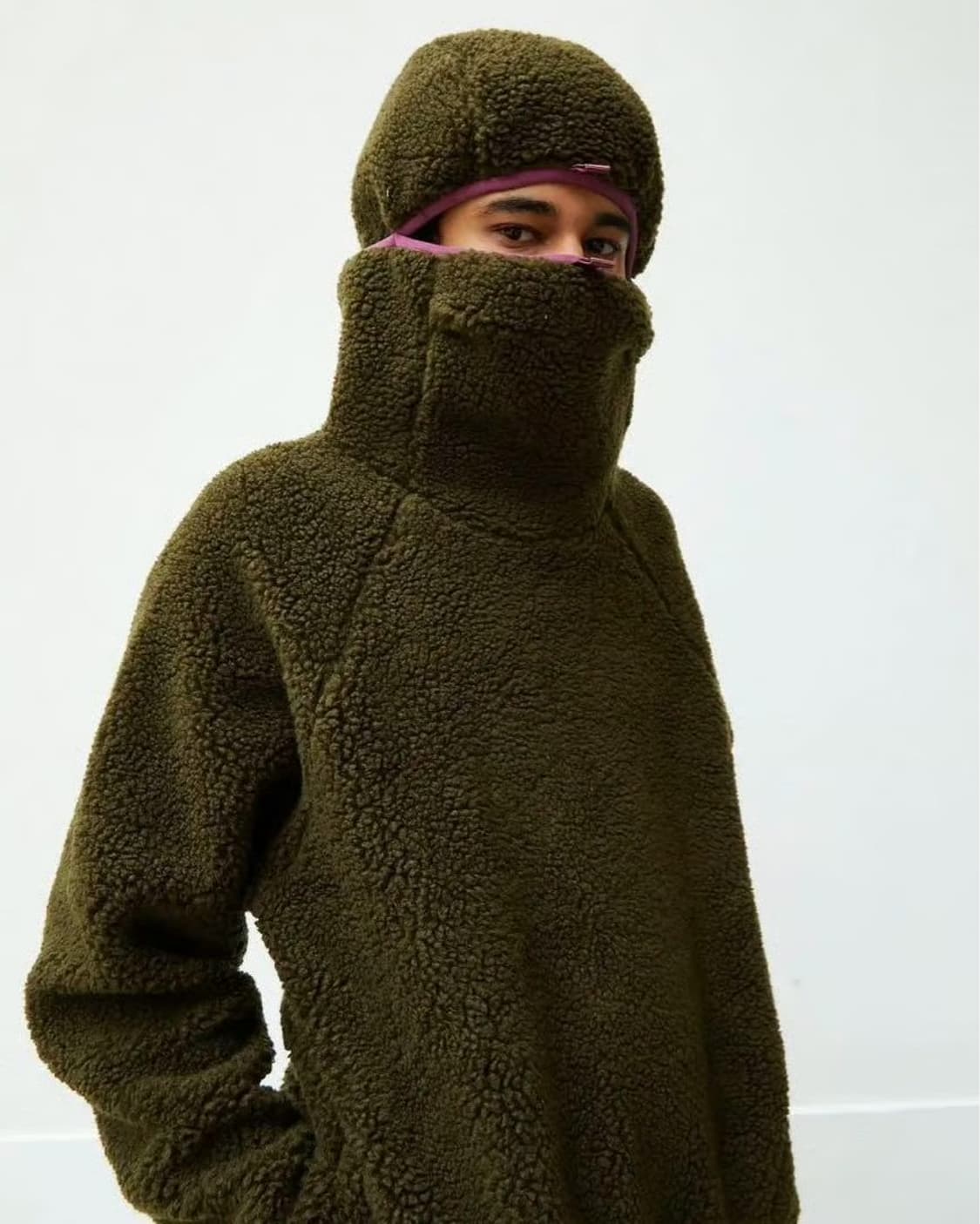 파리아 파르자네 21fw 밀리터리 테디 자켓 상품이미지1