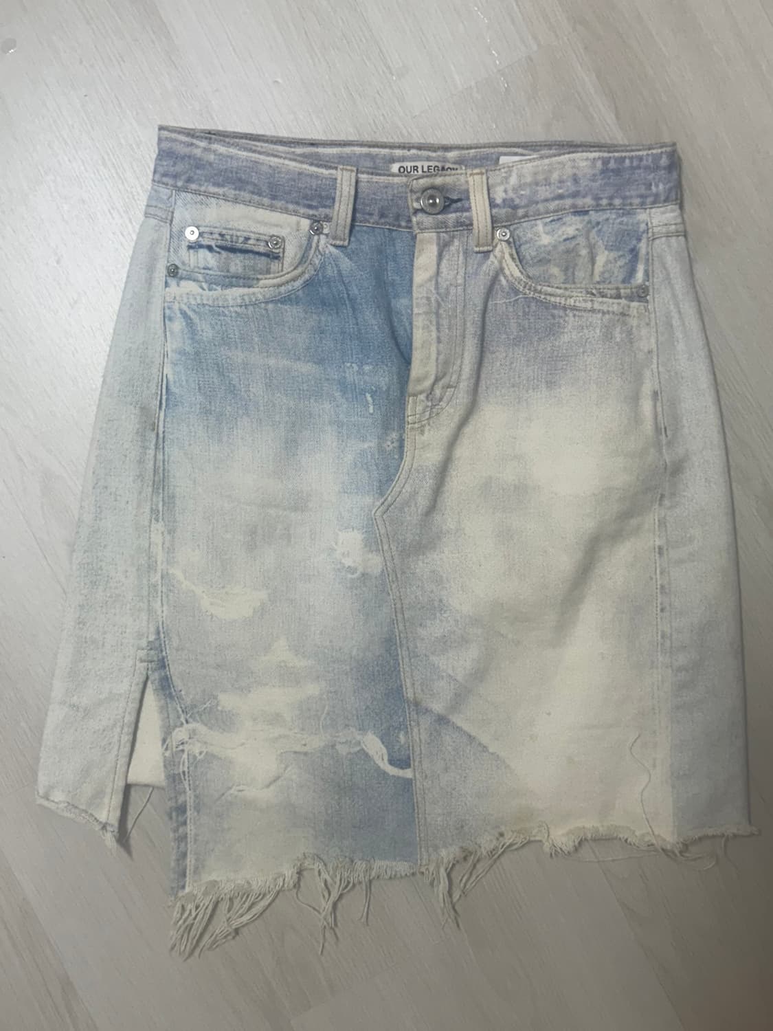 아워레가시 언발 데님 스커트 36사이즈 상품이미지4