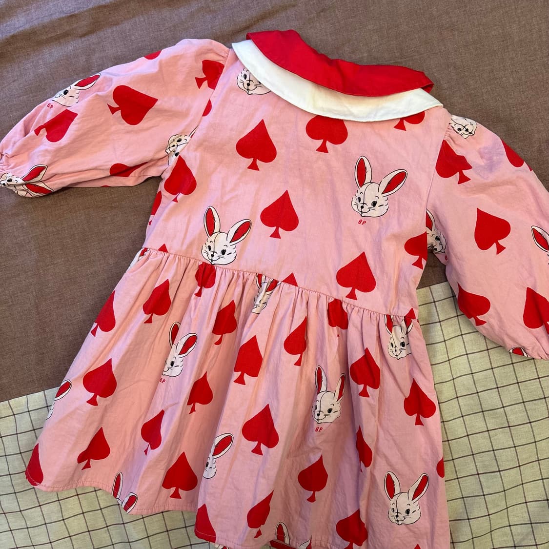 베베드피노 하트 원피스(100)   상품이미지6