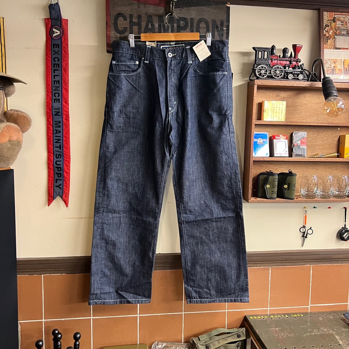 00's 리바이스 569 생지 34x30 Size Mexico 데드스탁 상품이미지1