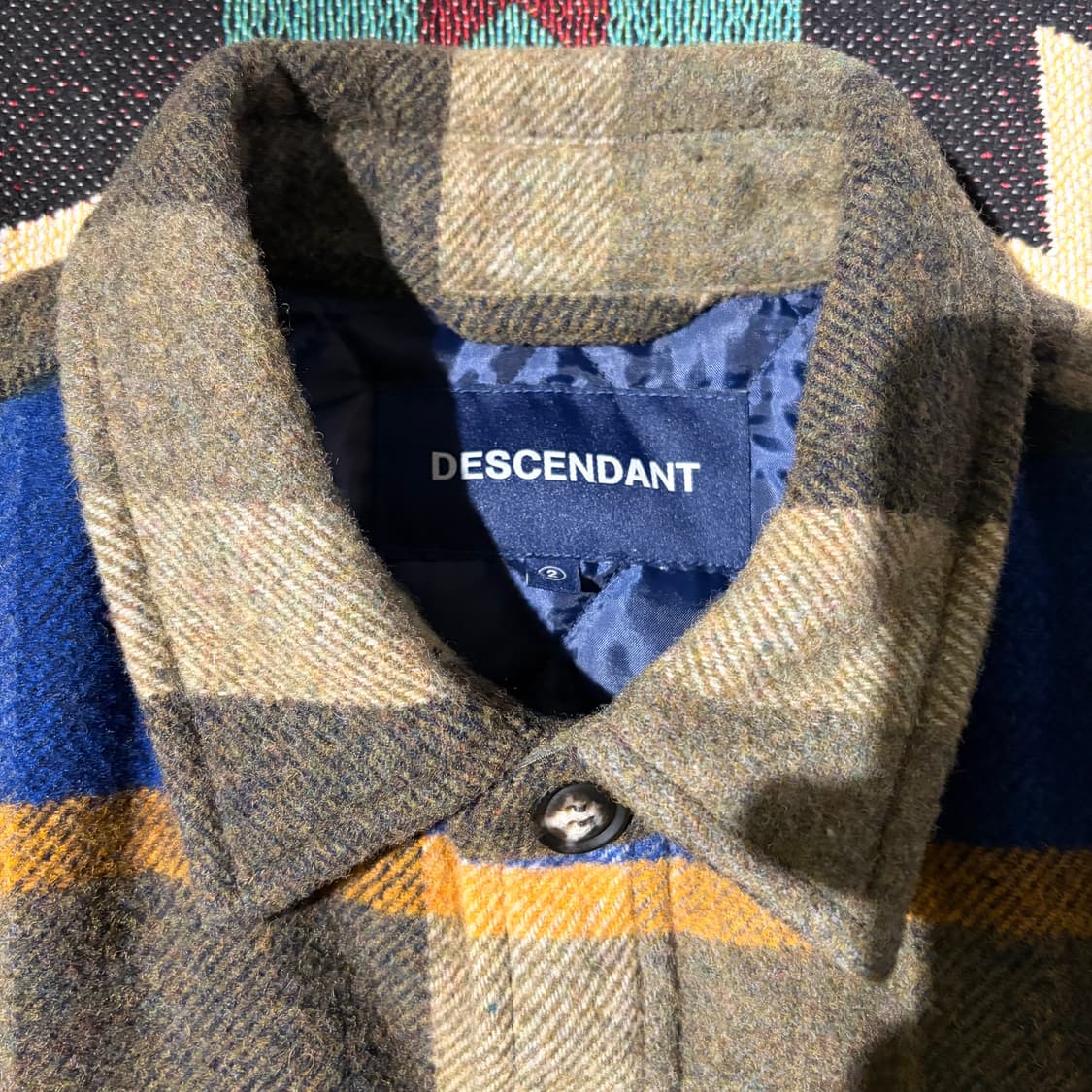 21AW DESCENDANT CLAIRTON PLAID JACKET  상품이미지3