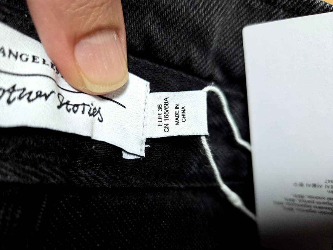 앤아더스토리즈(& Other Stories) 데님팬츠 55 새상품 상품이미지6