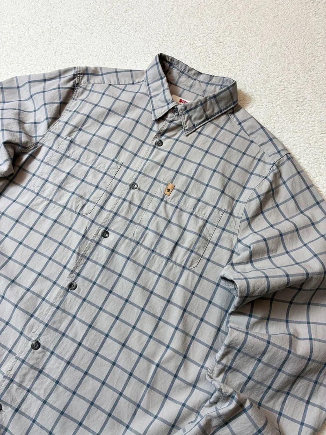 피엘라벤 18ss 리오셀 코튼 하이 코스트 체크 셔츠 PN6805 상품이미지2