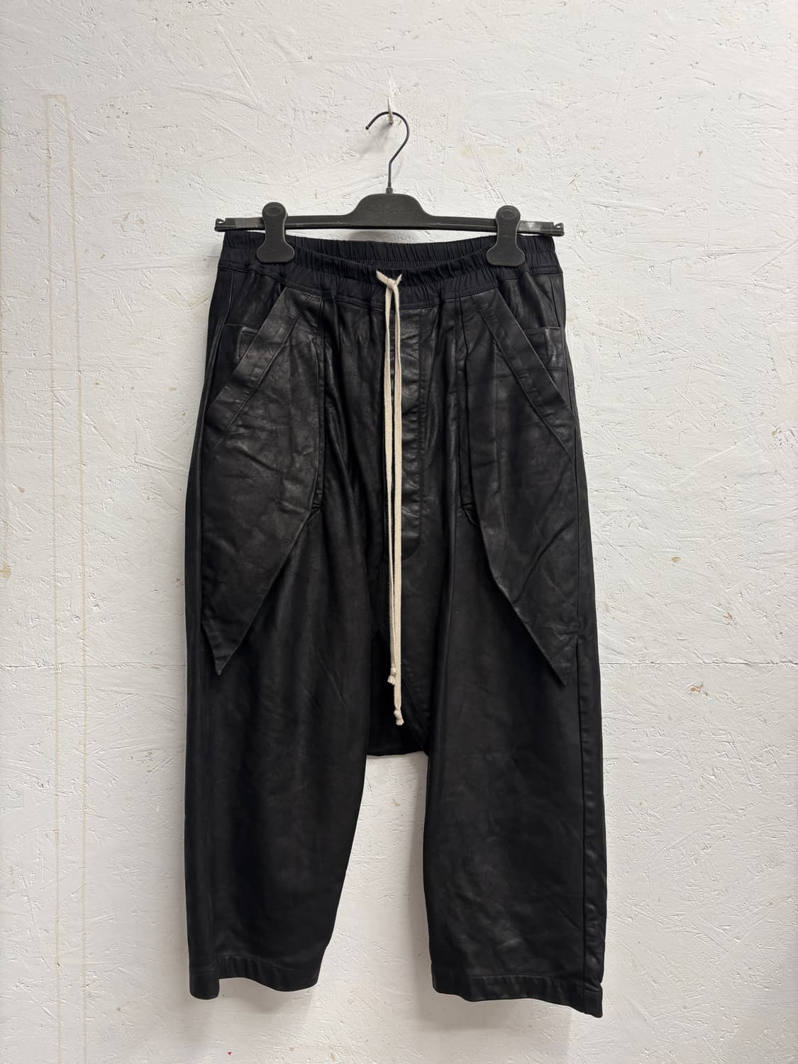릭오웬스 레더배기팬츠 mastodon  fw 16 상품이미지1