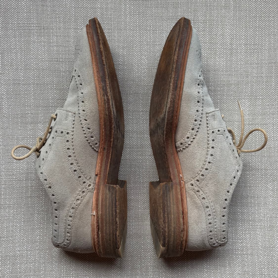 (6.5) Loake 로크 JACK 샌드 스웨이드 브로그 슈즈 상품이미지6