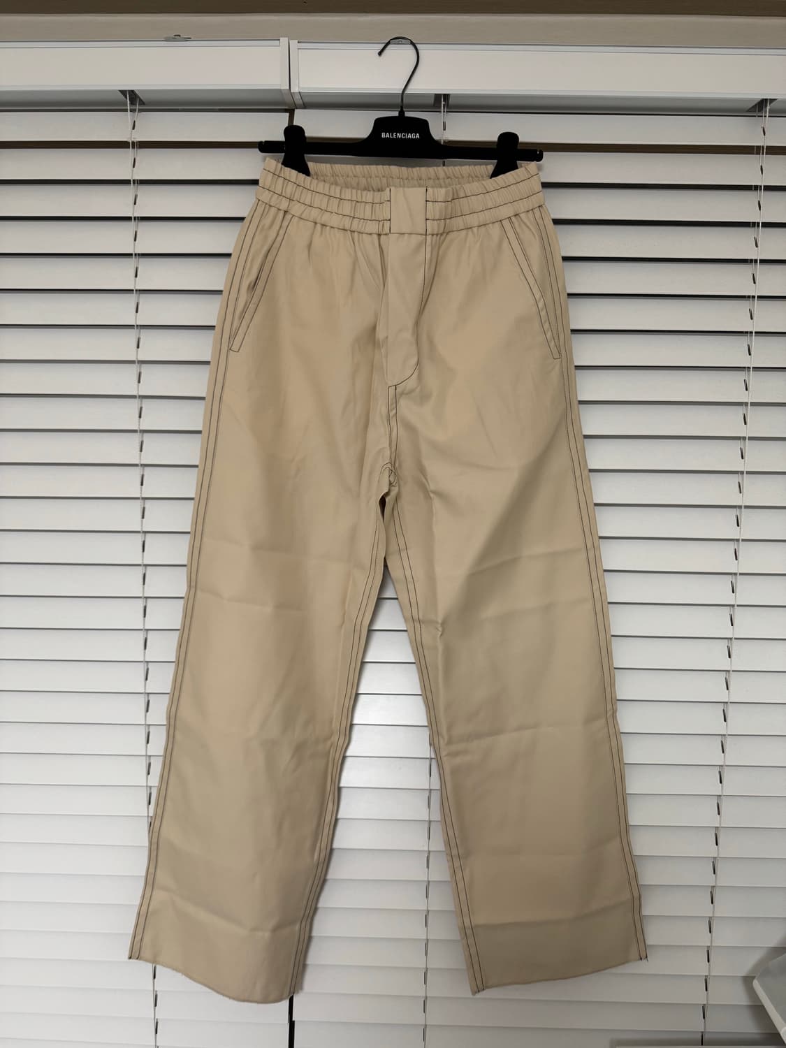 써네이 일라스틱 팬츠 라이트 베이지 상품이미지1