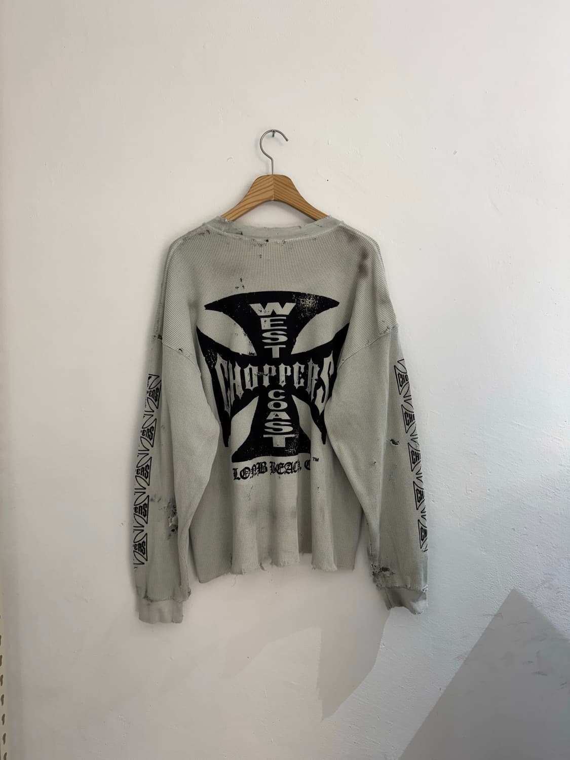 빈티지 커스텀 와플긴팔 상품이미지6