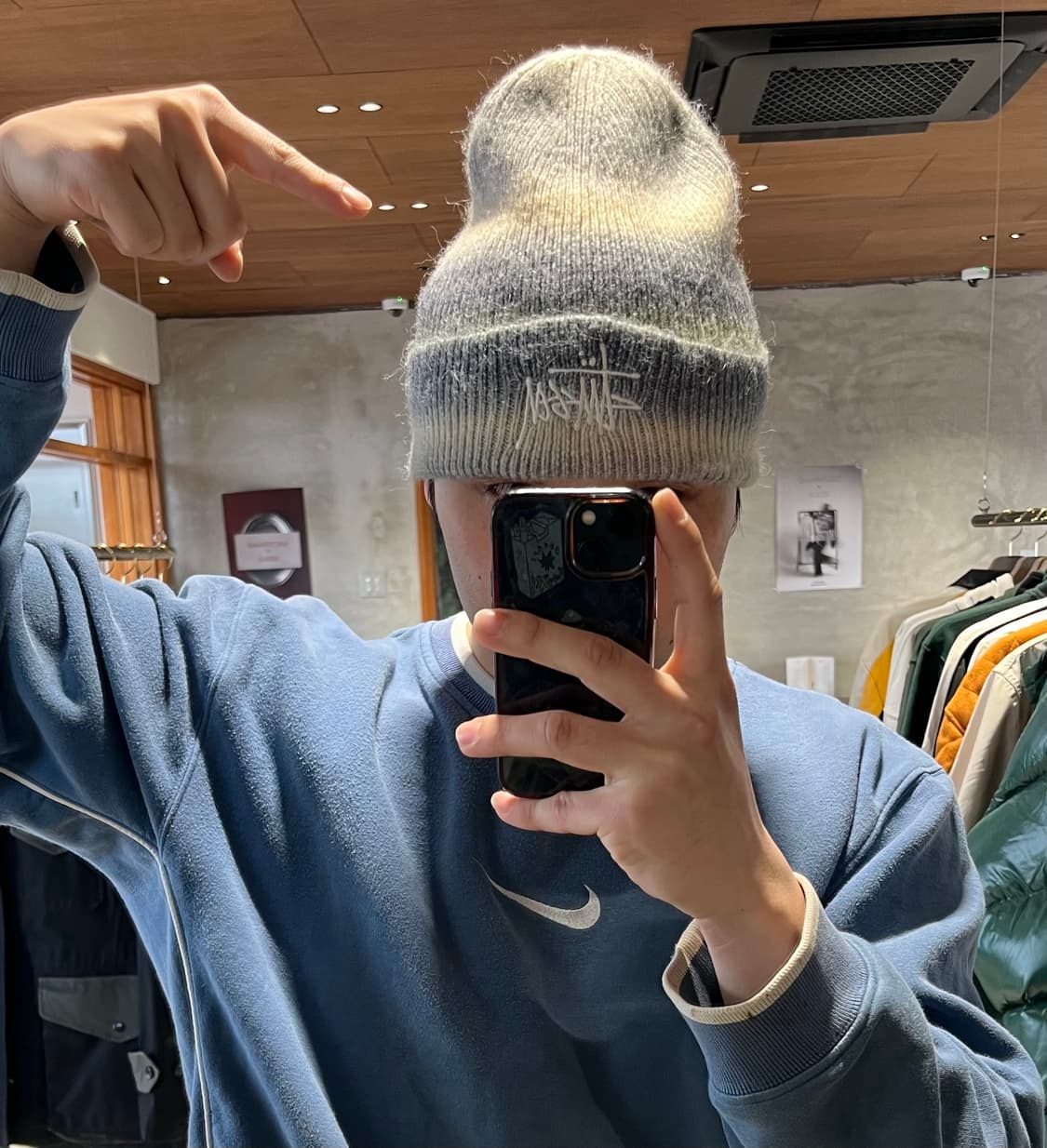 스투시 비니 상품이미지1