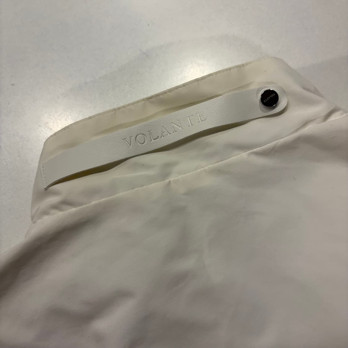 [2] 볼란테 나일론 화이트 봄버 자켓 새상품 C851 상품이미지9