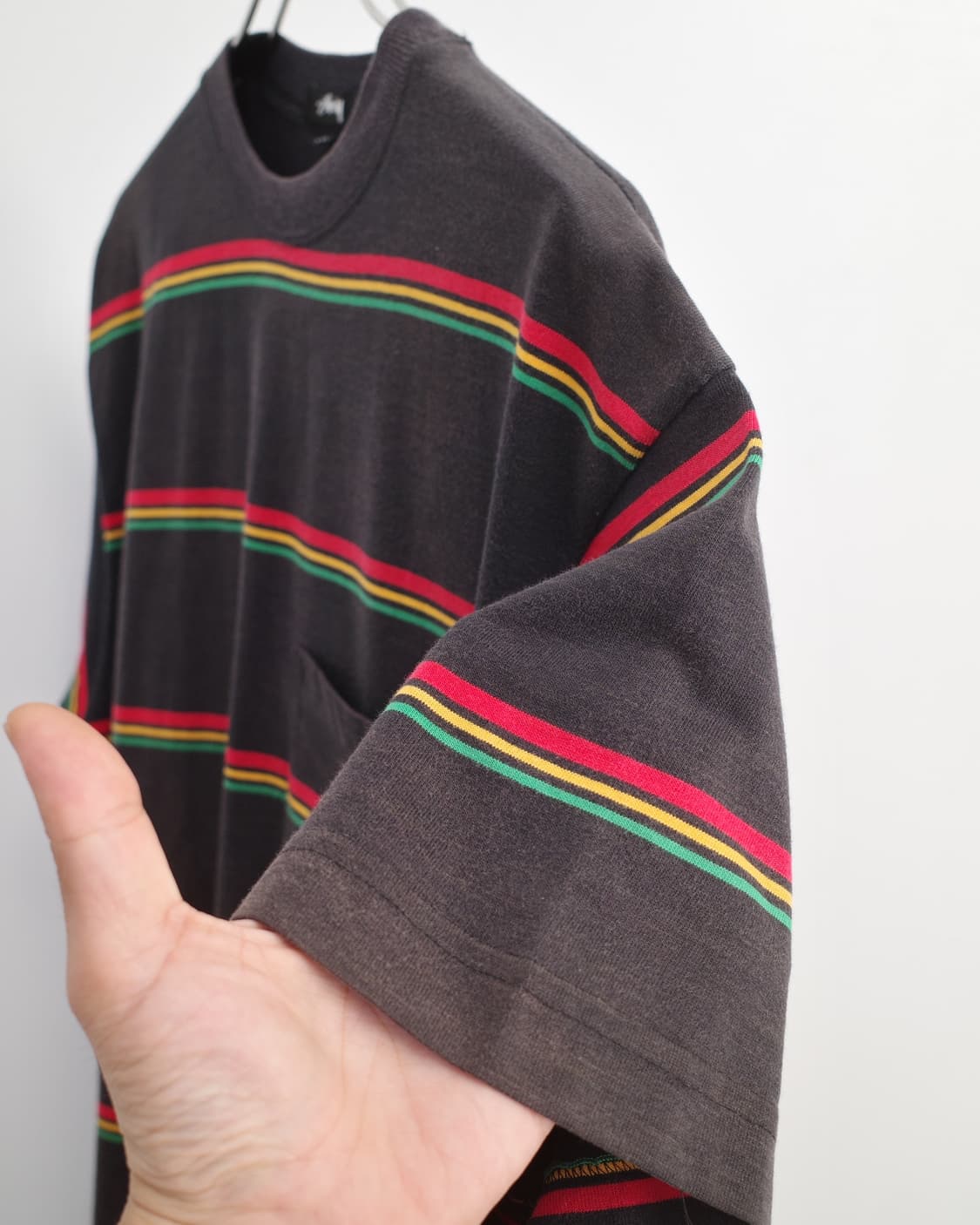 80's stussy border / made in usa 상품이미지5