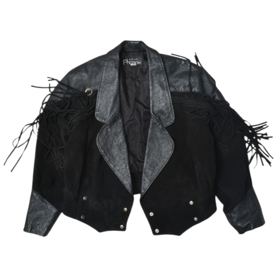 웨스턴 프린지 스웨이드 가죽 자켓 L N1178 상품이미지2