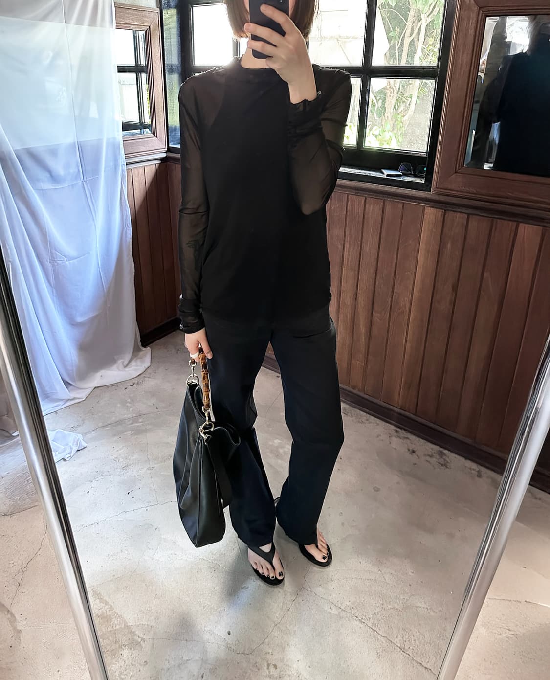 PRADA cotton straight pants 상품이미지1