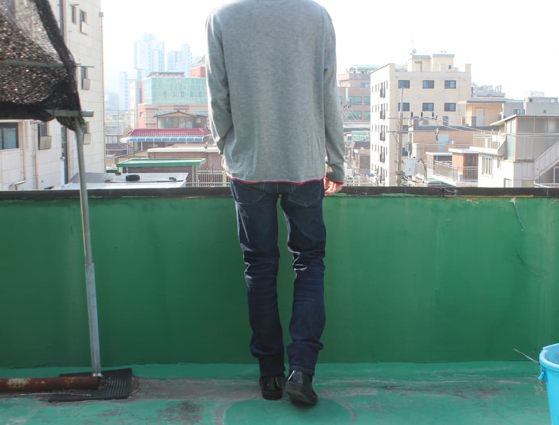 Acne Studios Max STR Raw Denim Pants 상품이미지1