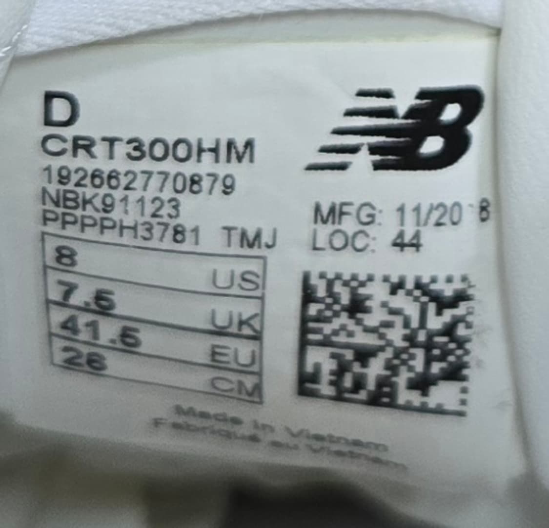 뉴발란스 260mm- 코트화 아이보리 운동화 상품이미지7