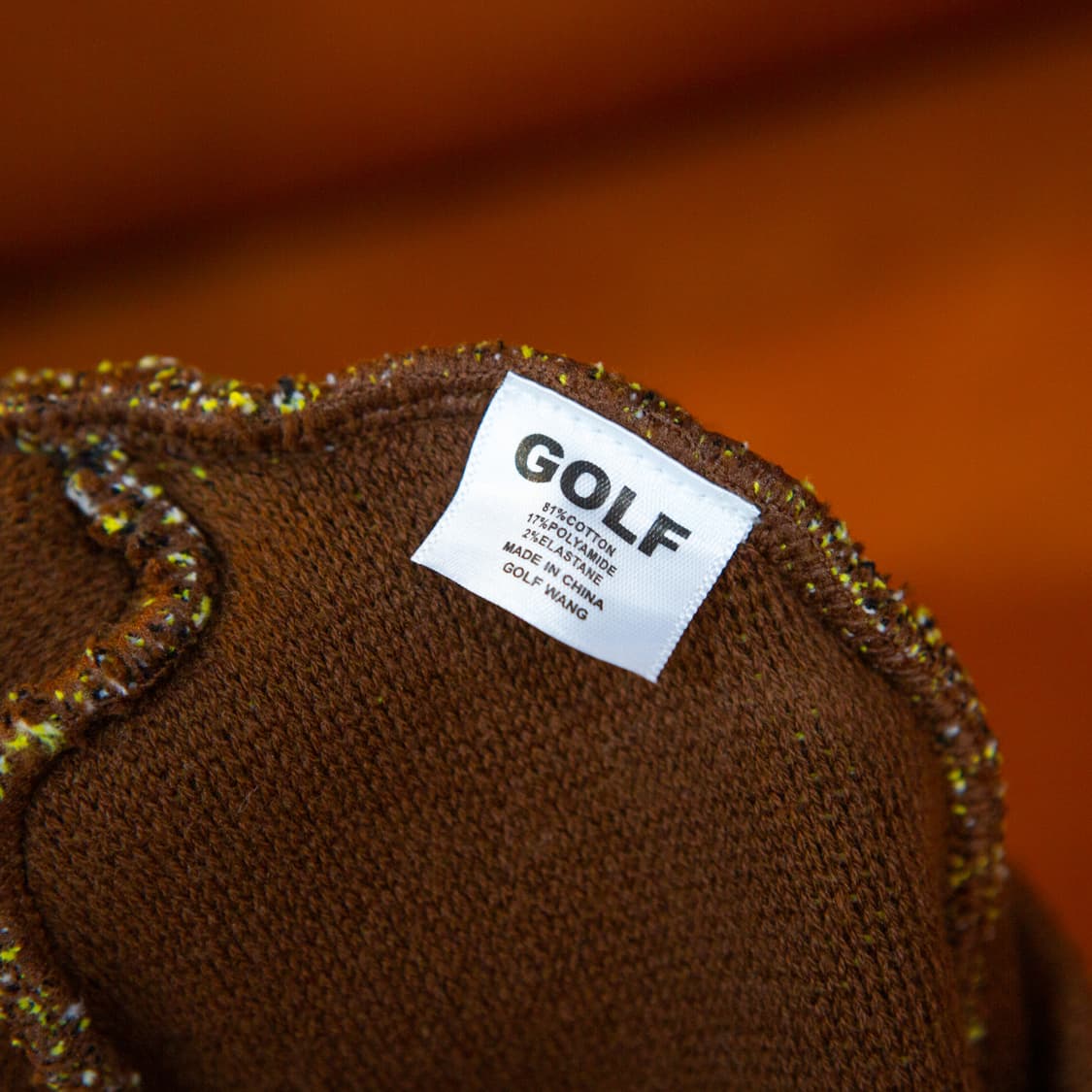 골프왕 퀵로고 비니 브라운 상품이미지3