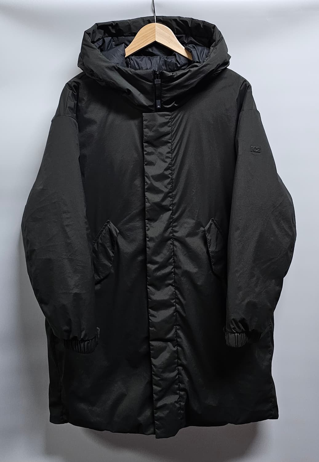 K2 씬에어 구스다운 후드패딩 90 오버핏 상품이미지1