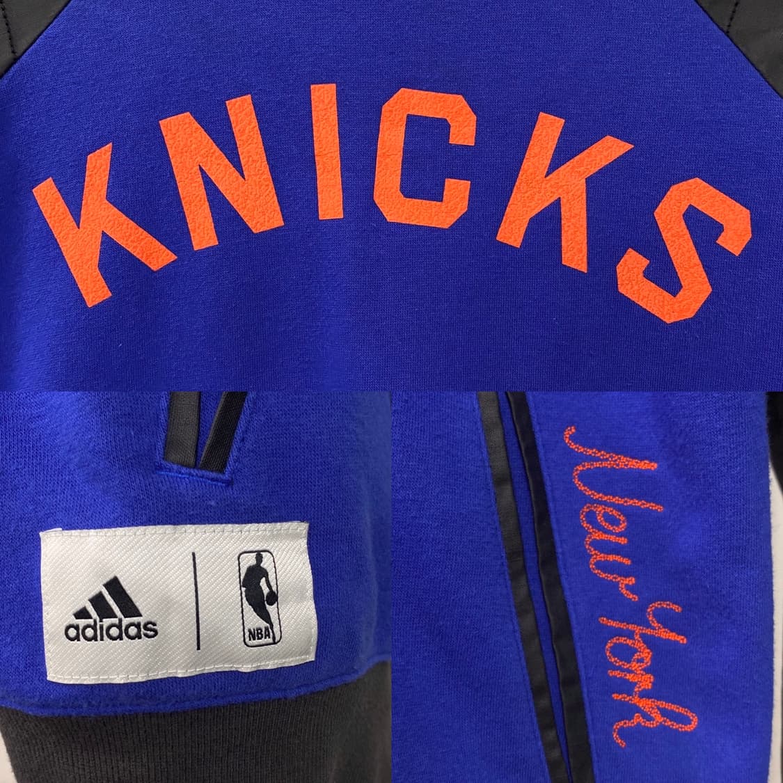 아디다스 NBA 뉴욕 닉스 코튼 트랙탑 자켓 상품이미지5