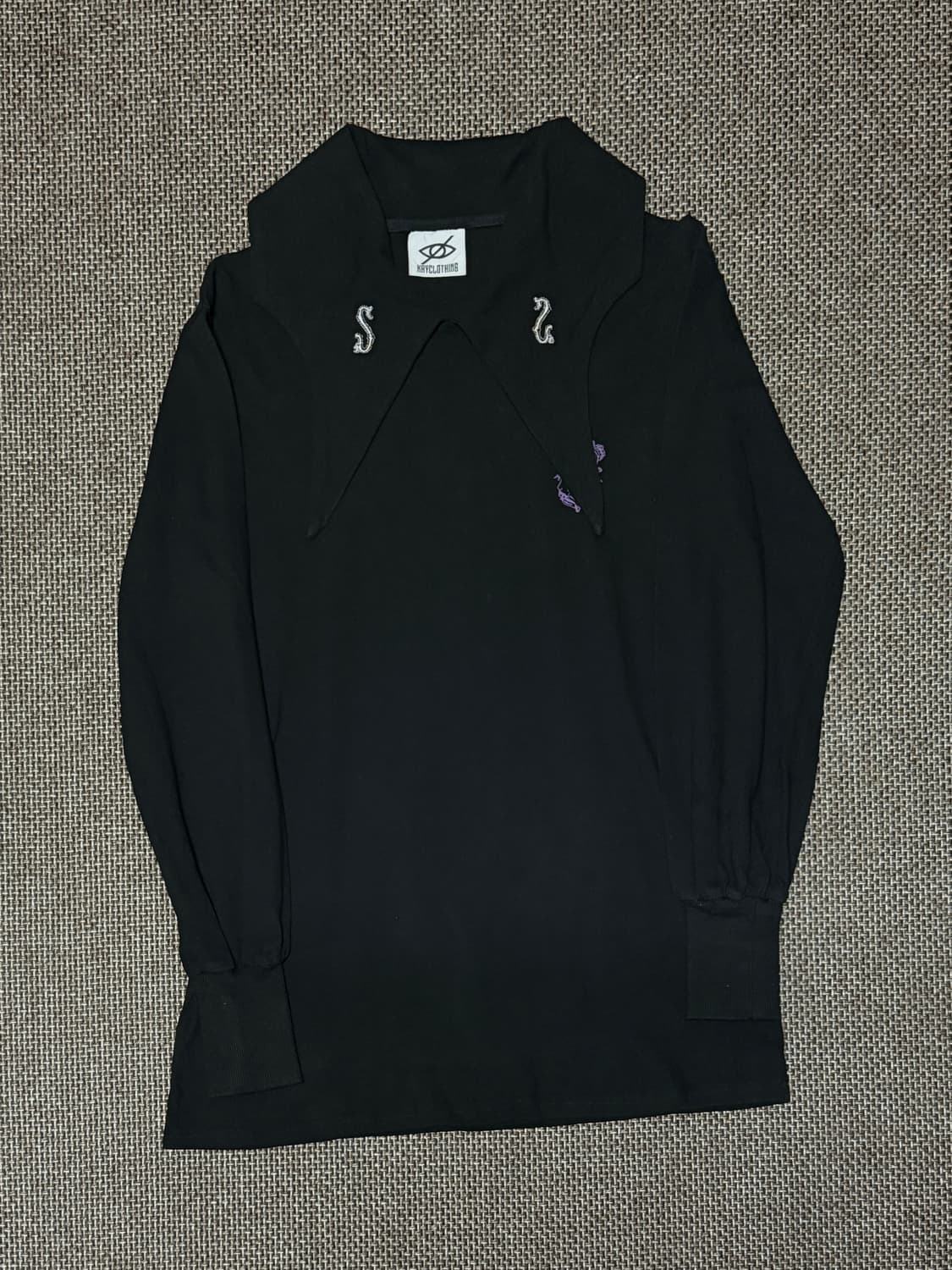 Kry Clothing 카라 디테일 서브컬쳐,지뢰계,고스,펑크 원피스 상품이미지1