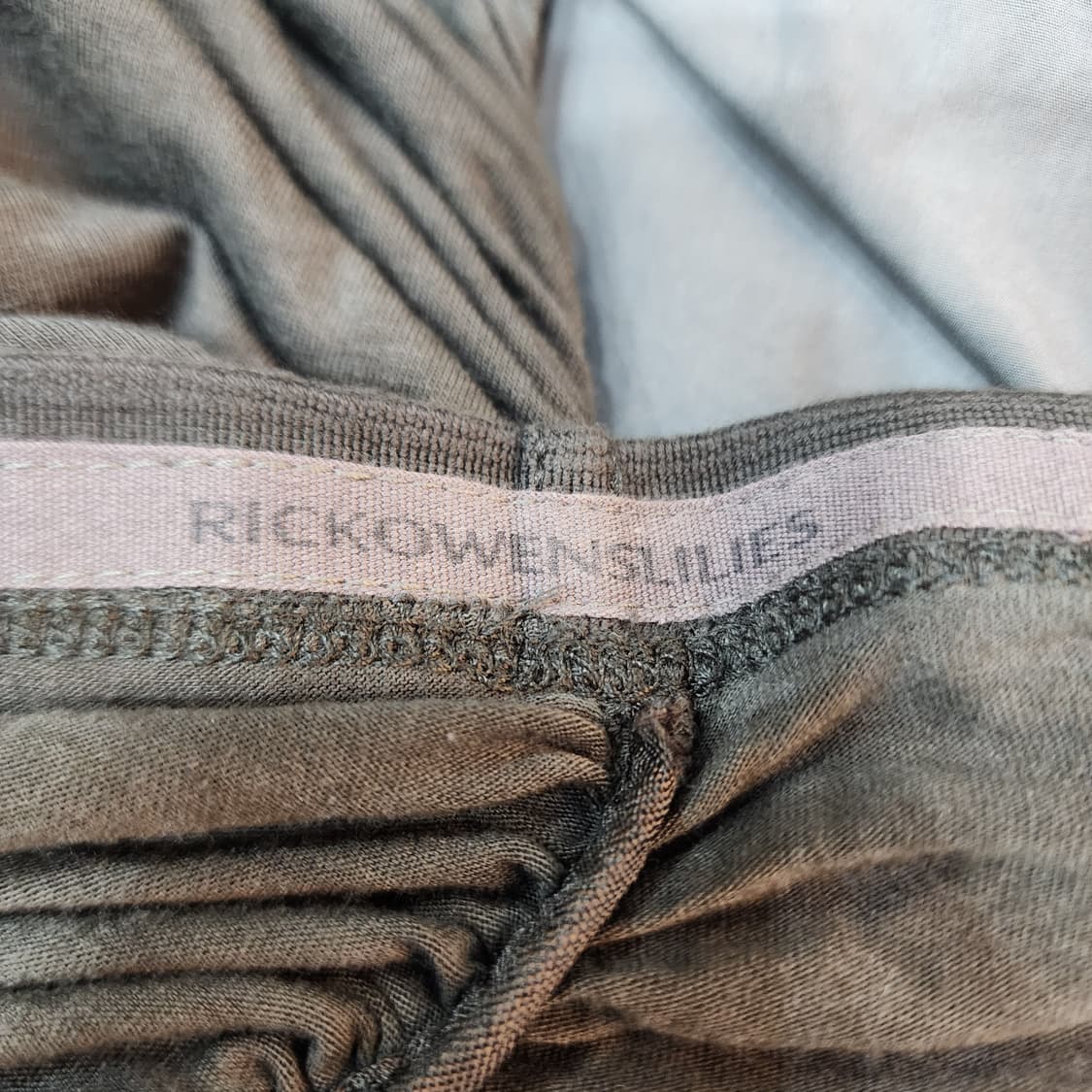 릭오웬스 셔링 롱치마 38 상품이미지5