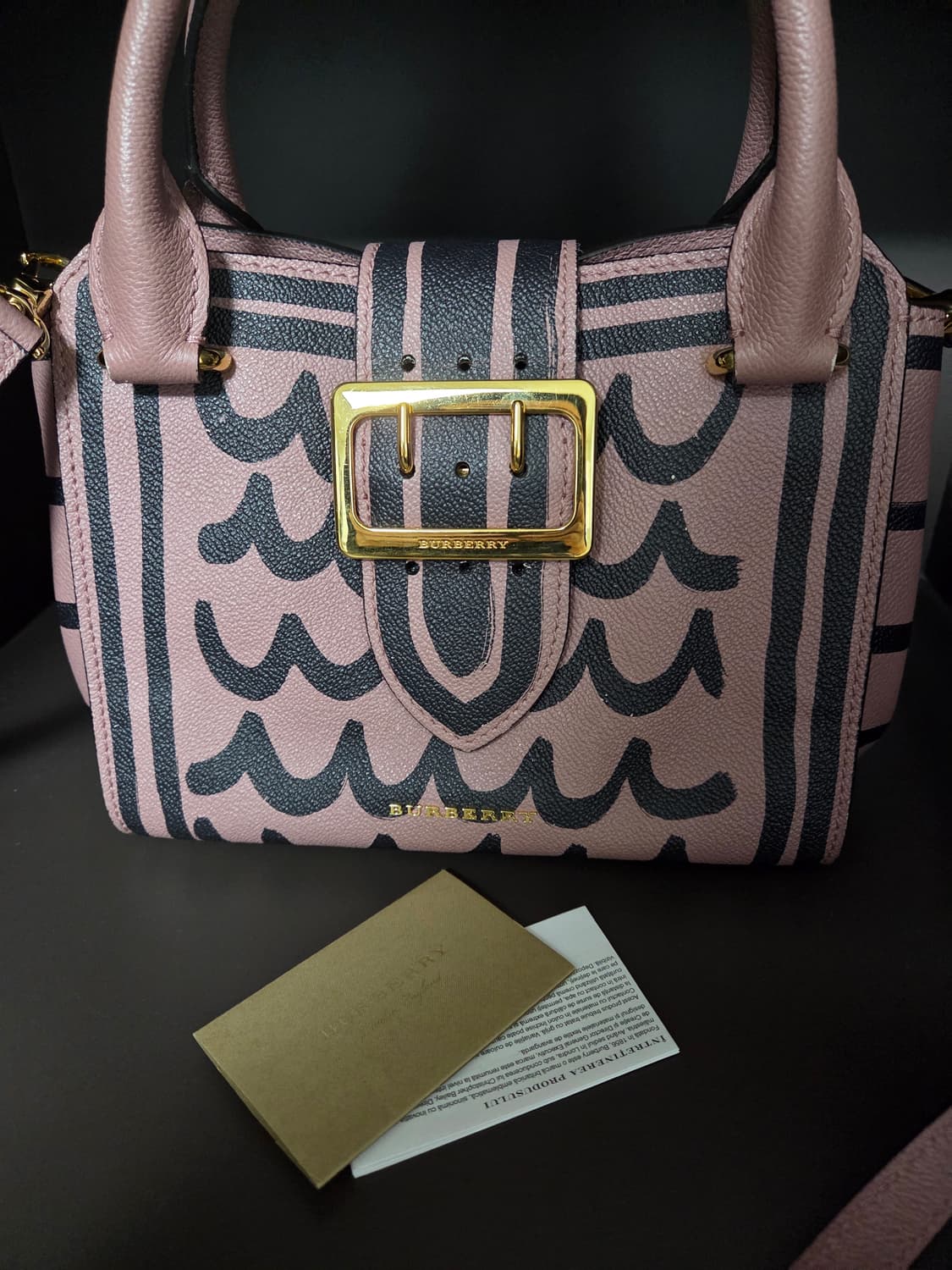 버버리 토트겸 크로스백  상품이미지2