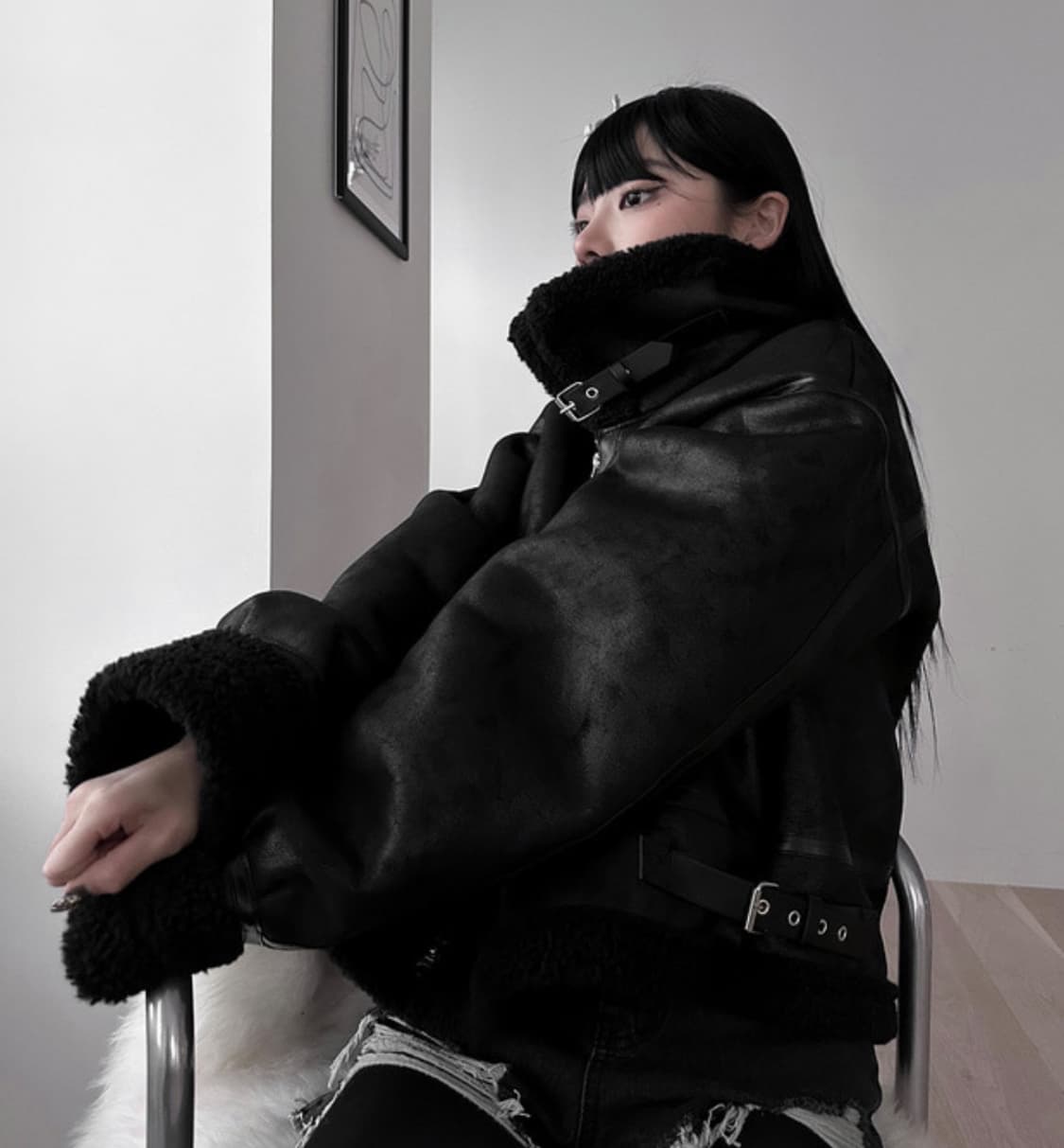 이은 무스탕 상품이미지1