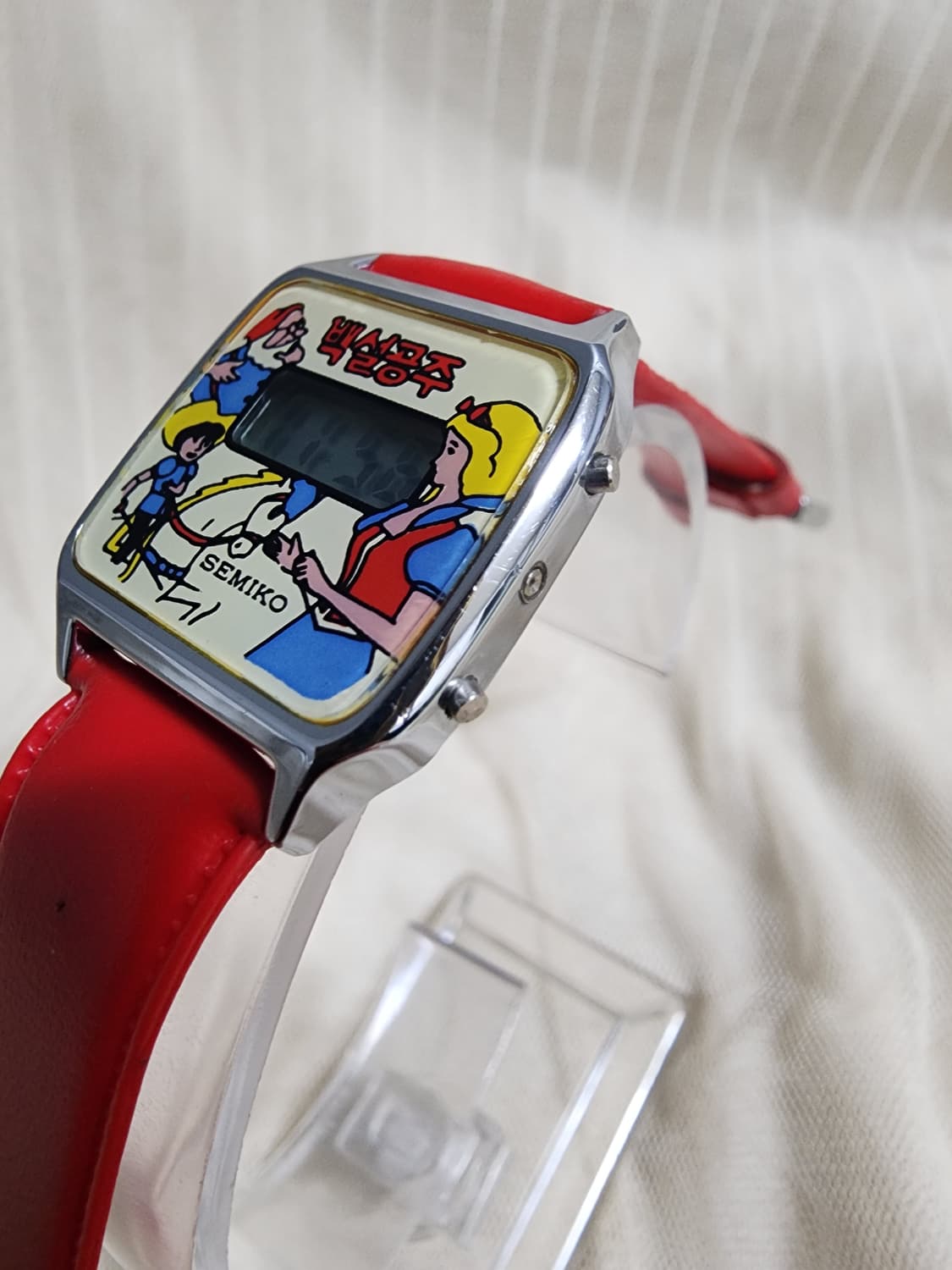 SEMIKO 추억의만화 백설공주 전자시계 상품이미지4