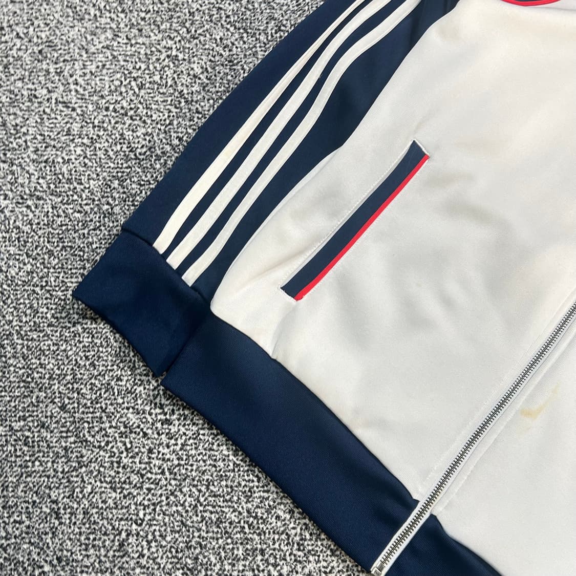 아디다스 트레포일 화이트 트랙탑 져지 상품이미지3