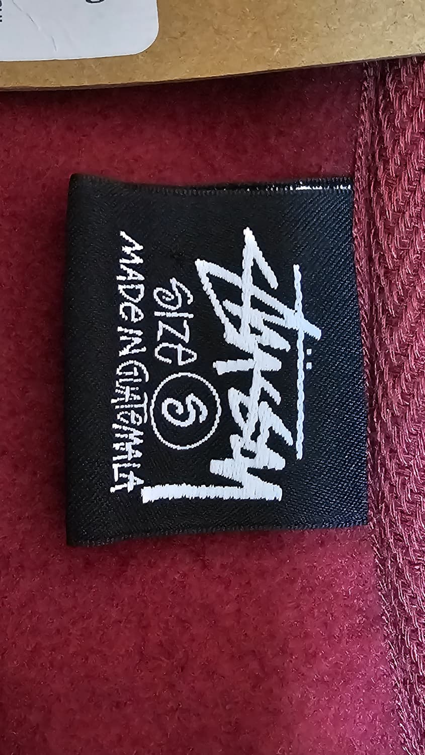 스투시 스탁 서울 후드집업 버건디 와인 (S) 상품이미지6