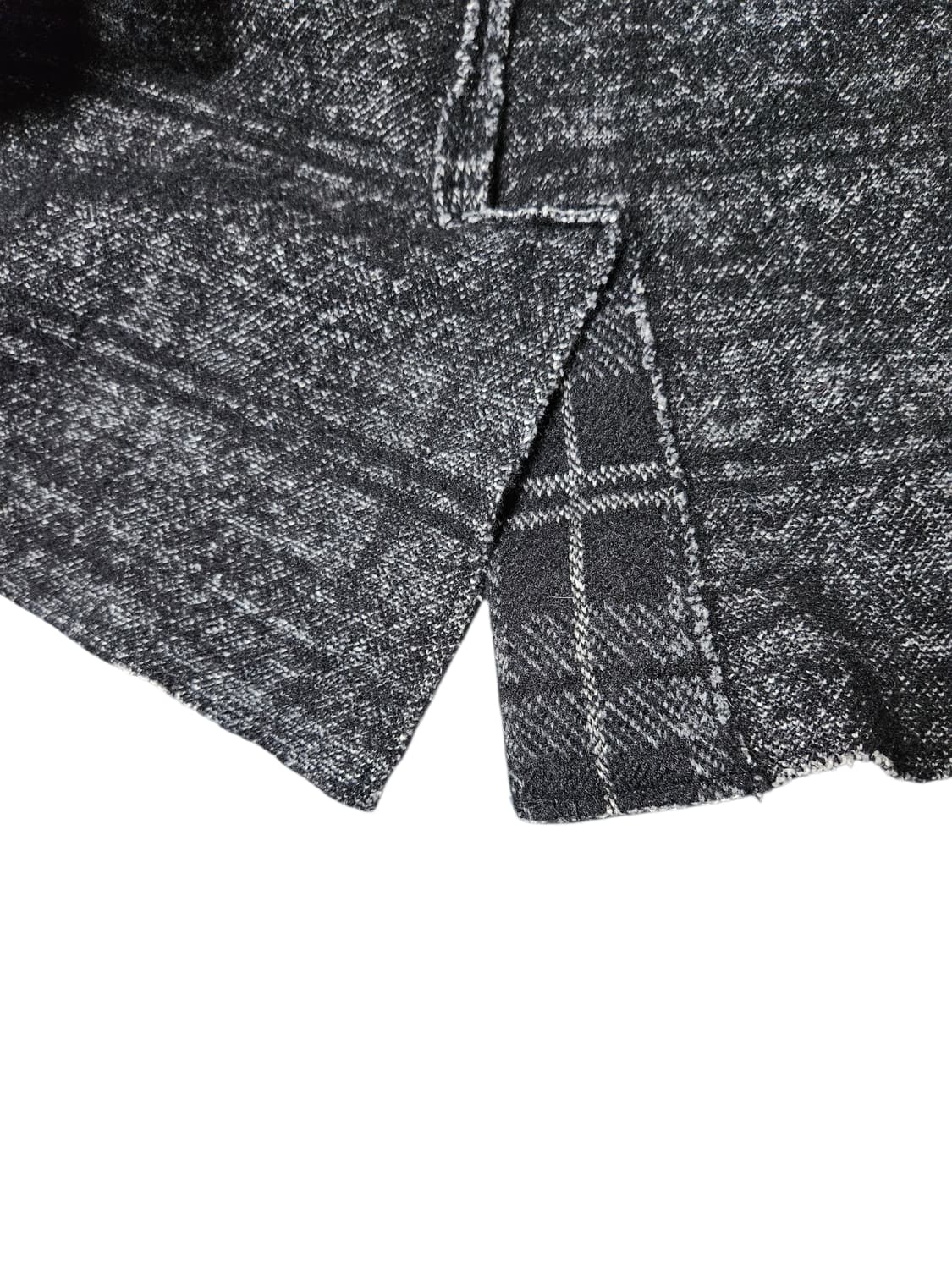 디젤 체크 더블 울코트 상품이미지7