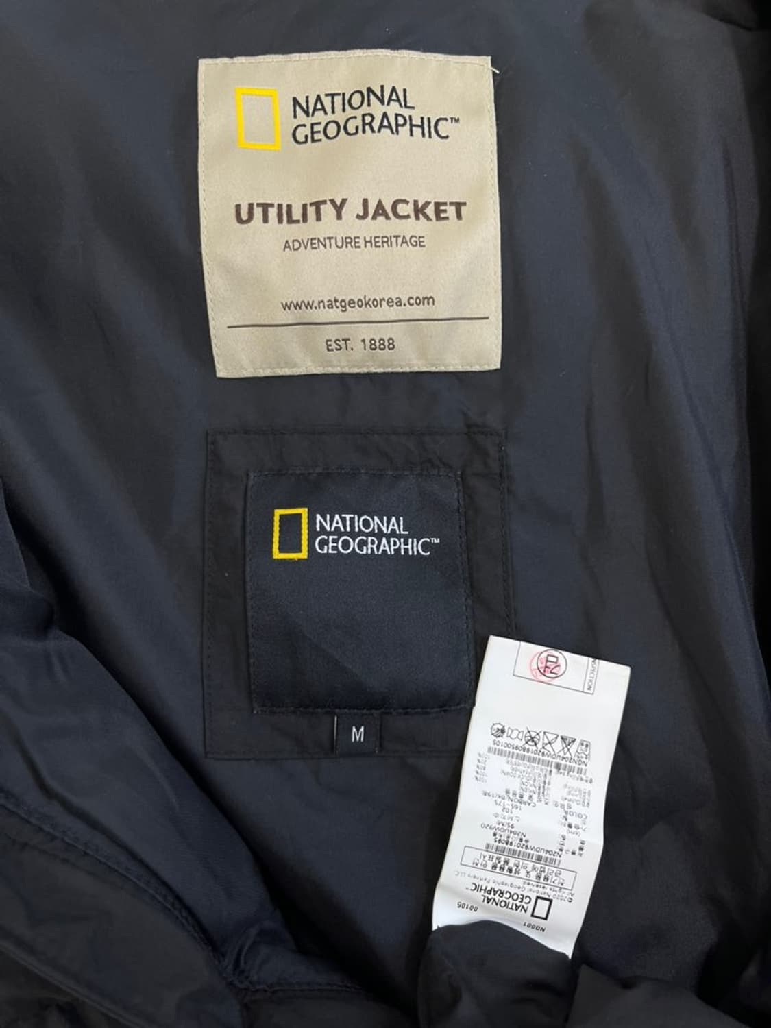 내셔널지오그래픽 덕다운 경량 패딩/#167 상품이미지6