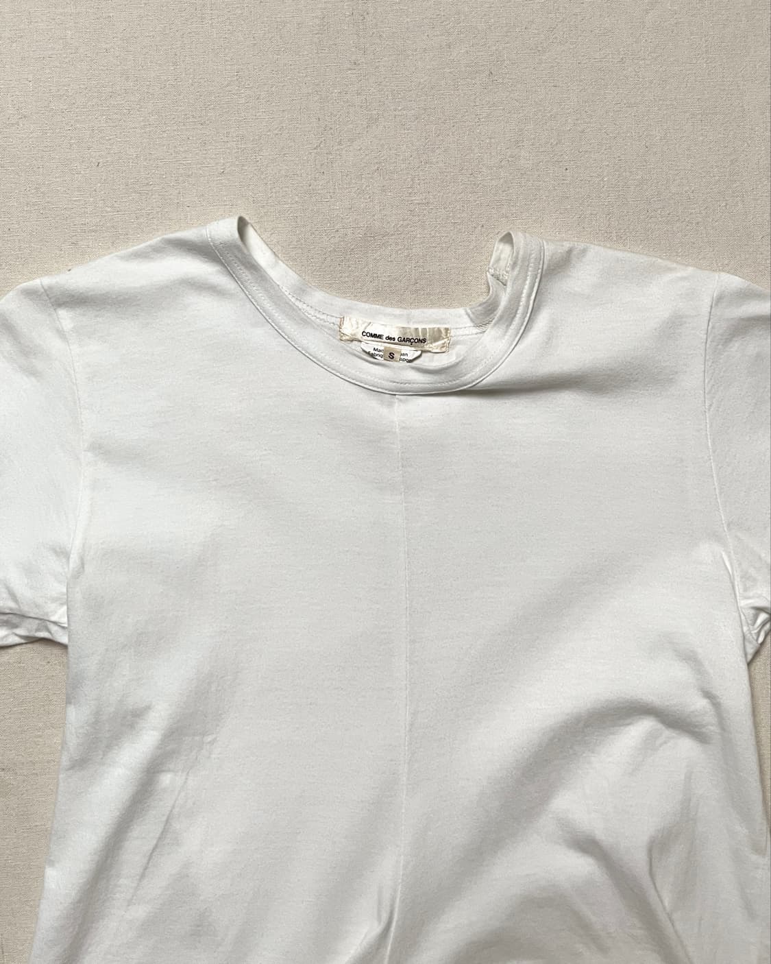 꼼데가르송 컷오프 플레어 롱 티셔츠 comme des garcons 상품이미지5