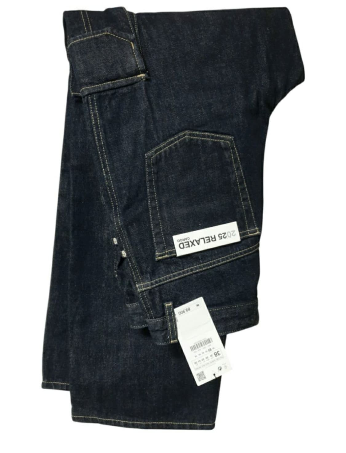 자라 와이드 카고 데님 팬츠 상품이미지10