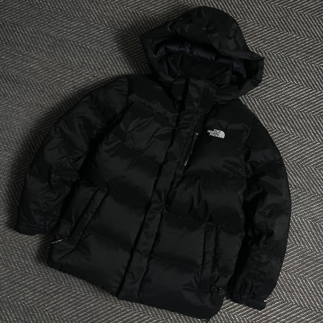 노스페이스 포켓 덕다운 푸퍼 패딩 글로시 블랙 y 4830 상품이미지1