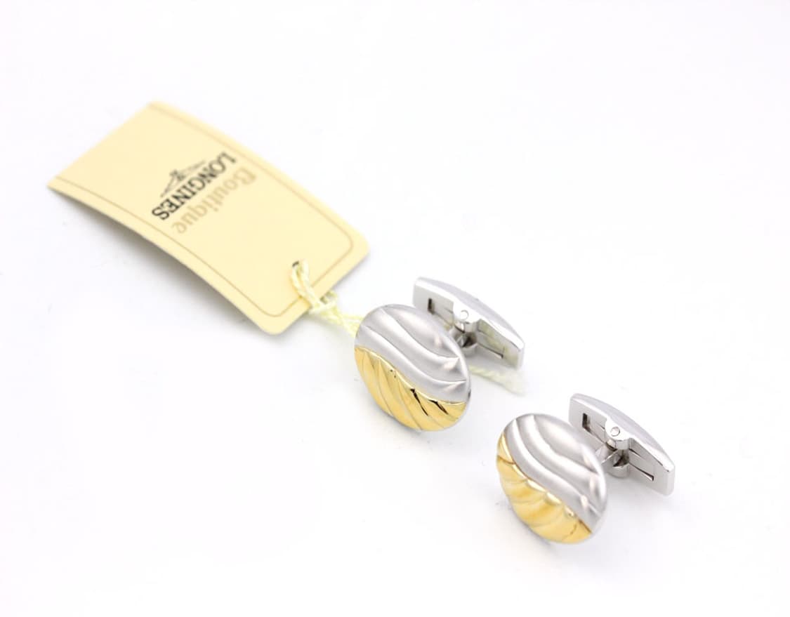 론진 미사용 S,A+등급 남자 명품 시계 넥타이핀 커프스 세트 상품이미지6