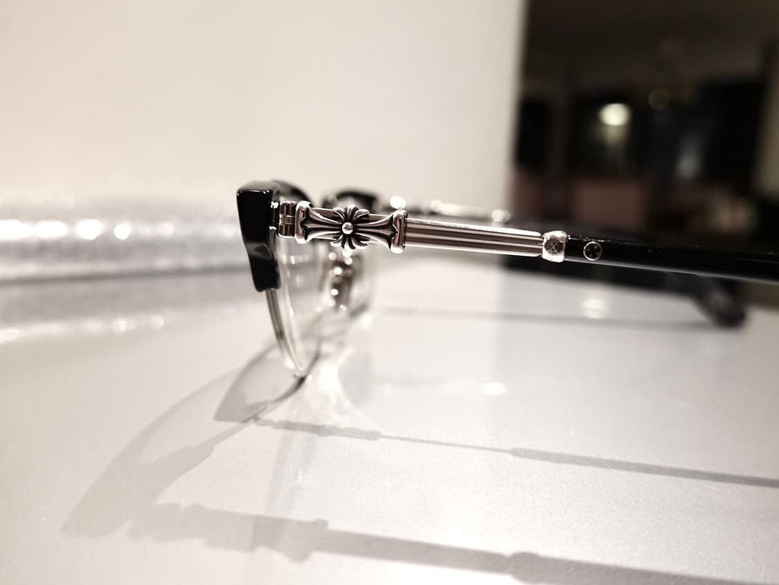 크롬하츠 보넨노이슈어2 블랙/브러쉬드실버 안경 상품이미지8