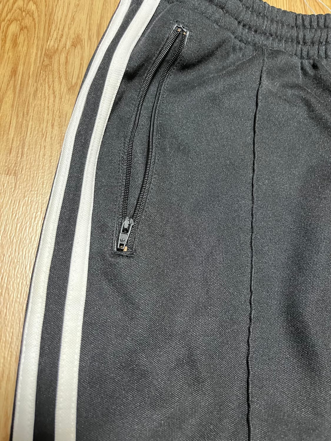 아디다스 삼선 트레이닝 바지 블랙 상품이미지3