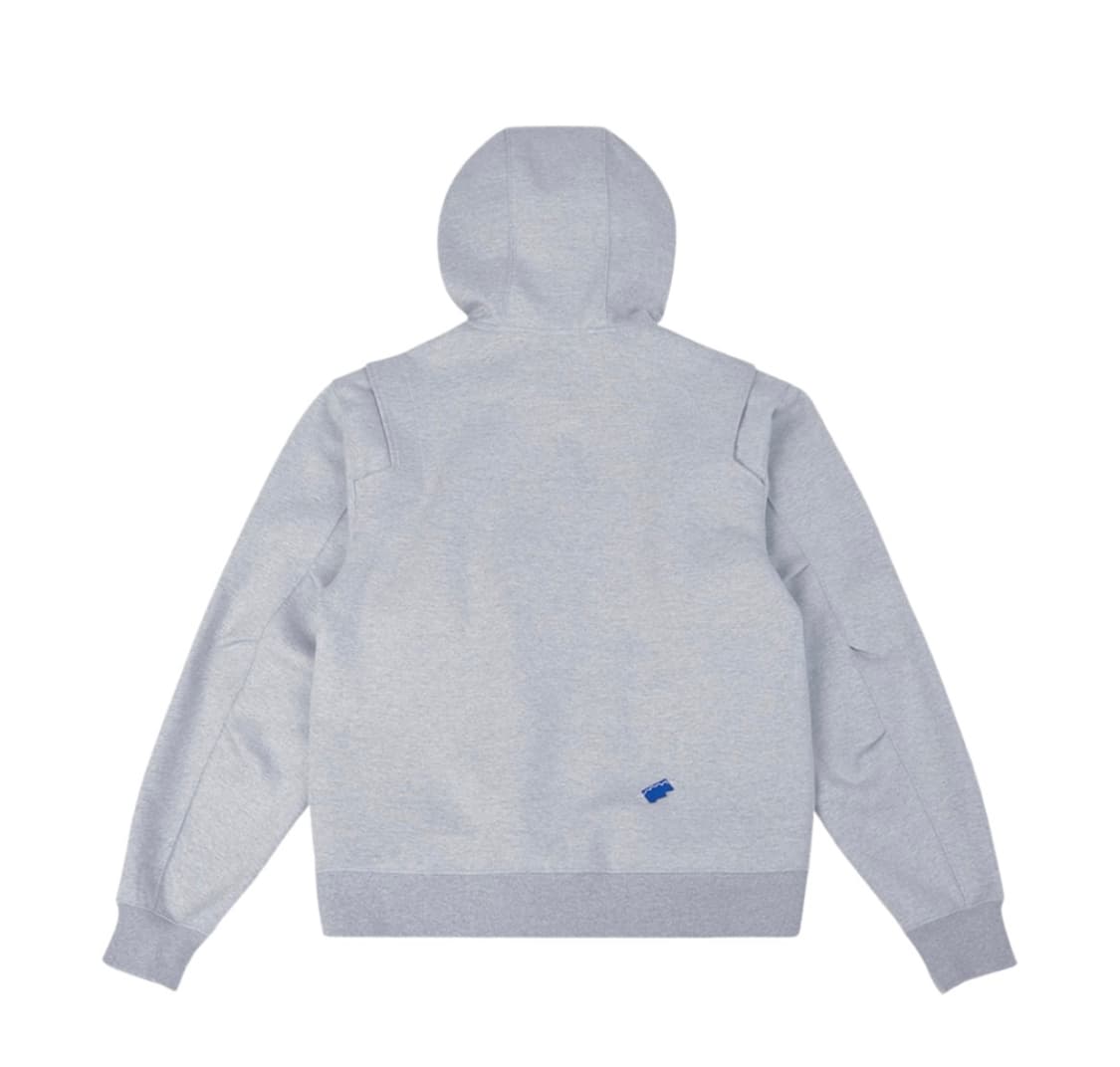 아더에러 스컬프처 로고 후드 자켓 그레이 상품이미지2