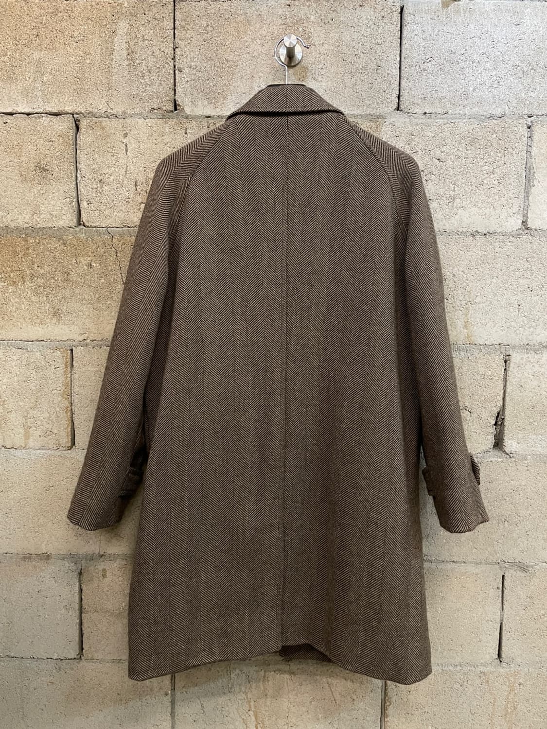 브룩스 브라더스 안젤리코 해링본 발마칸 코트 상품이미지5