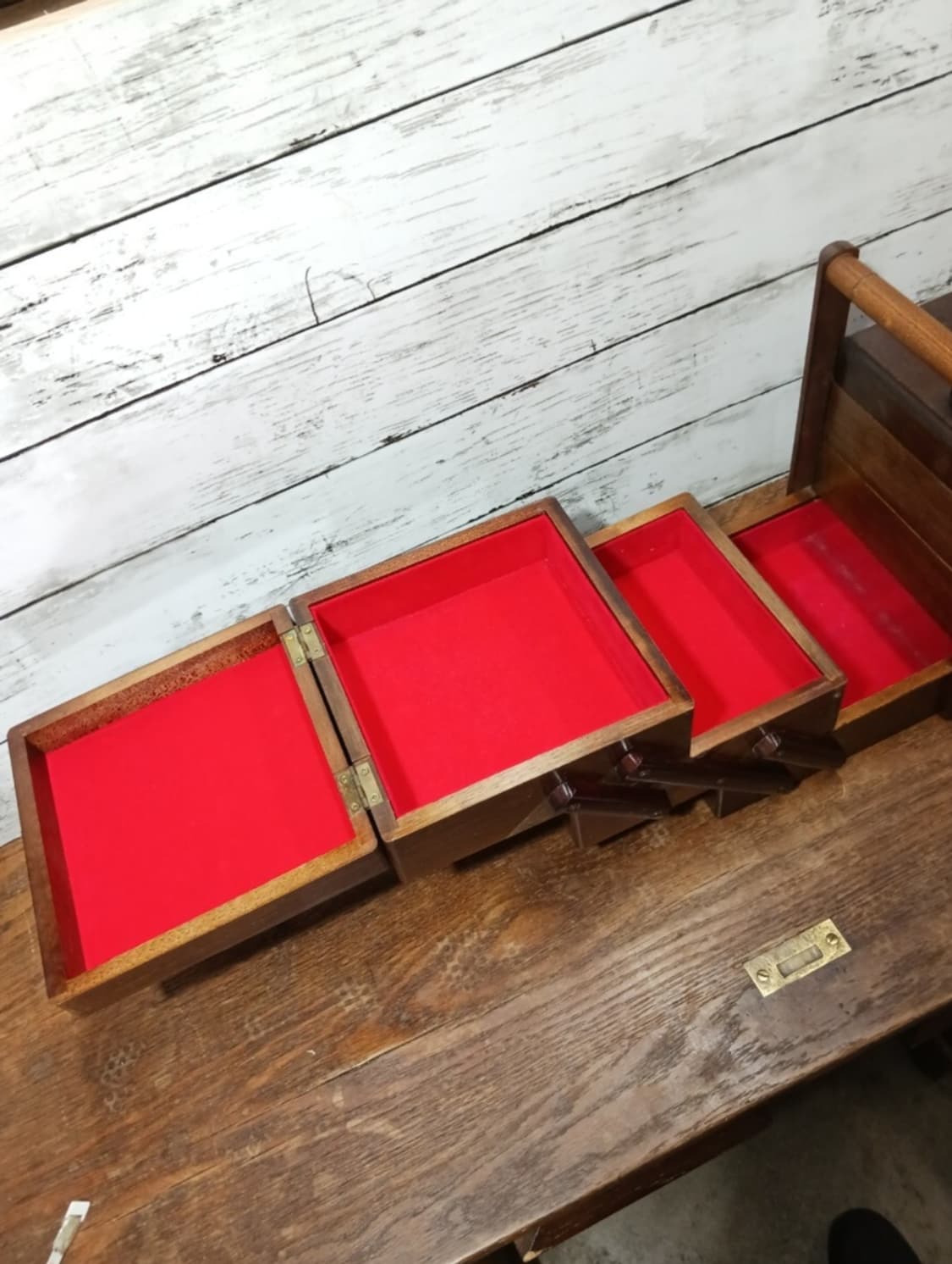 슈케어박스 원목 보관함 3단 상품이미지4